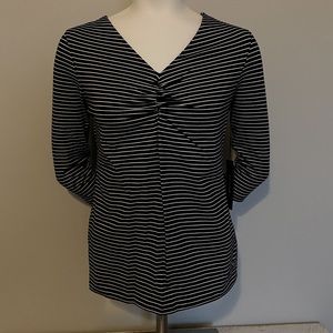 Womens Size Small Tahari Long Sleeve Blouse
